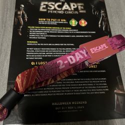 2 Day VIP Escape Pass