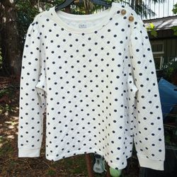 Croft & Barrow Plus Size Sweatshirt NEW