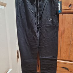 TONY HAWK FLEECE SWEAT BOTTOMS! SIZE LARGE WITH POCKETS INCLUDING ZOP POCKET IN BACK! BNWT! MSRP 50
