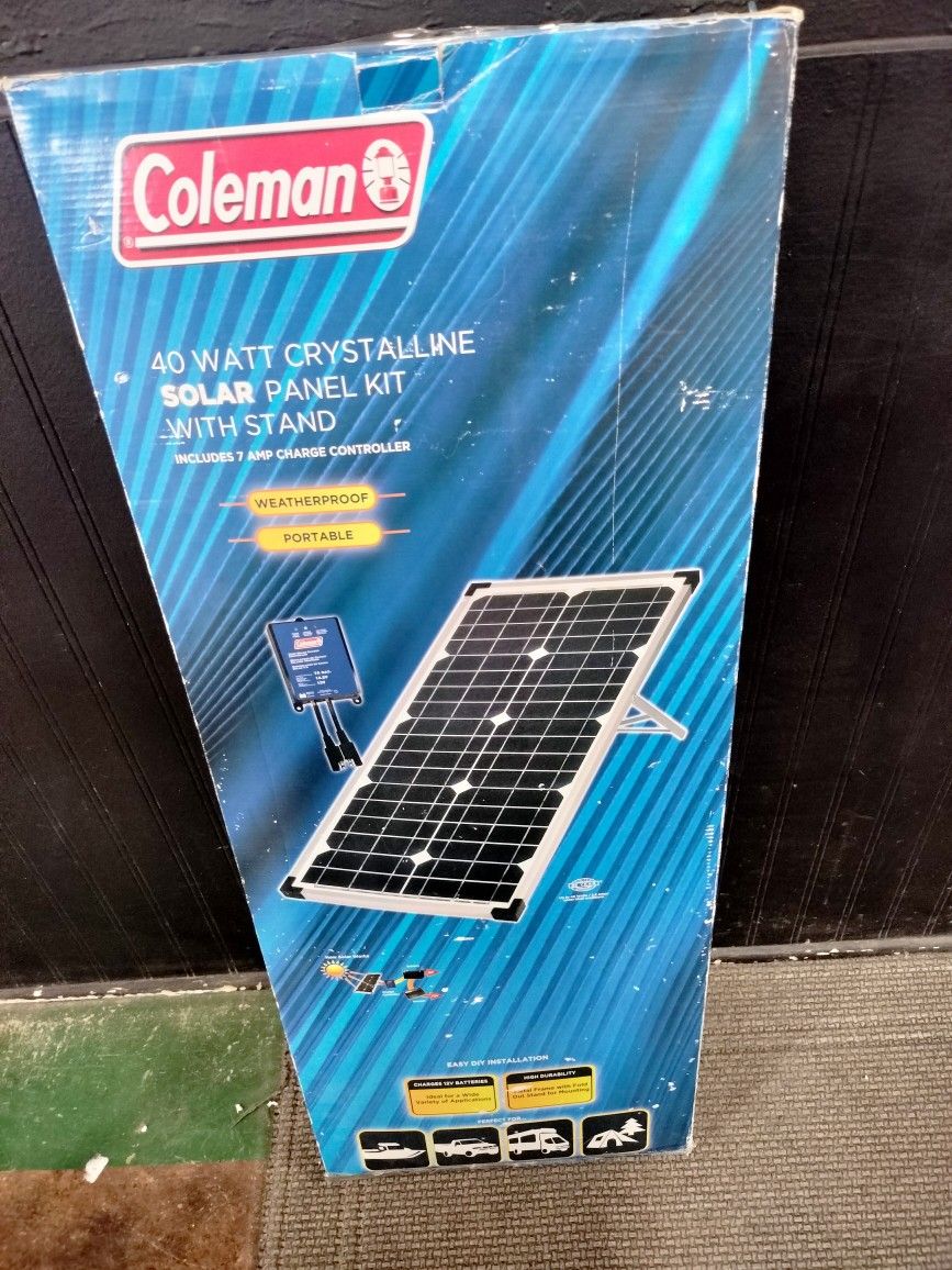 Coleman Solar Panel Kit