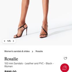 Free:  Christian Louboutin Rosalie Size 8 - Brand new