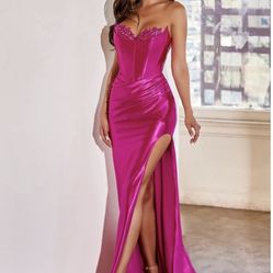 Magenta Dress