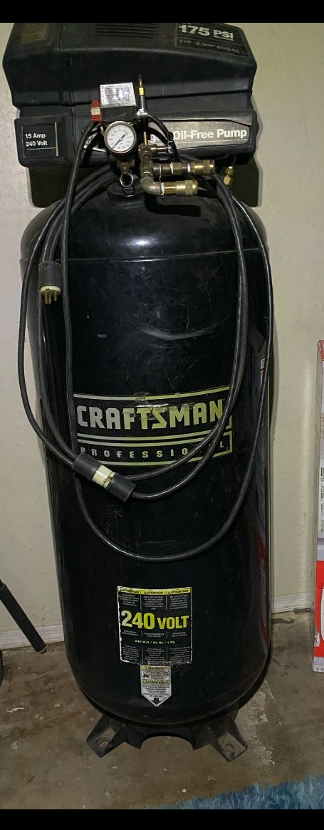 Craftsman Oil Free Pump Compressor 