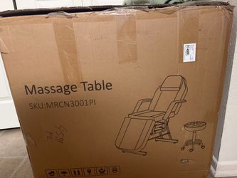 Massage Table with Stool – SKU MRCN3001PI