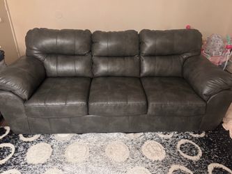 Leather couch