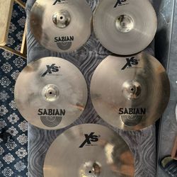 Sabian XS20 Cymbals Medium Hi Hats Medium Crash Medium Ride