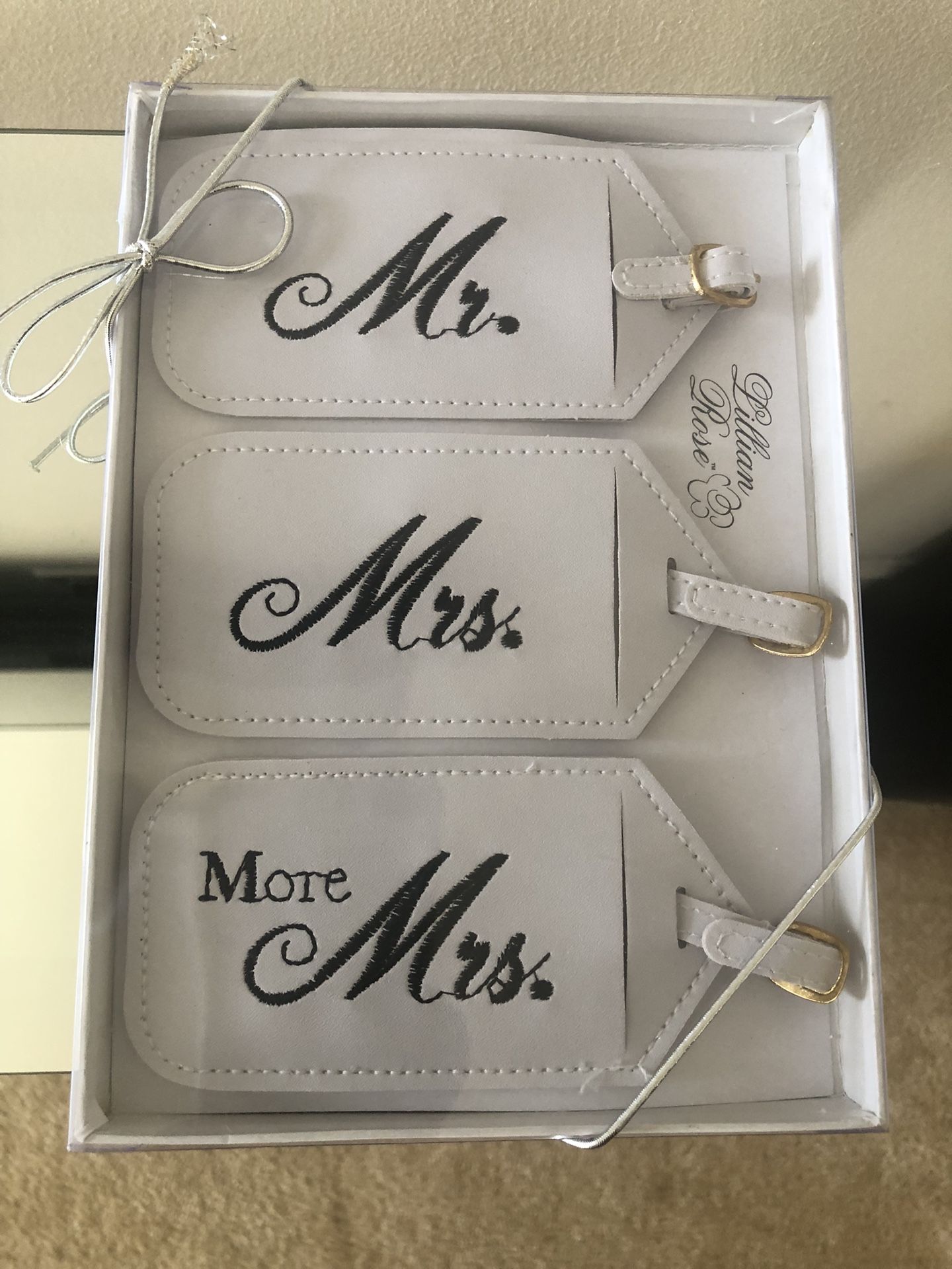 Wedding Luggage Tag Set