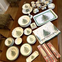 Spode Vintage Christmas Tree Made In England