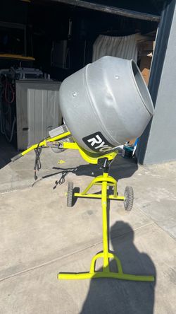 Ryobi cement mixer