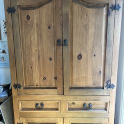 Wooden Armoire 