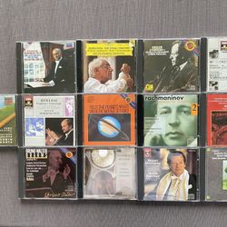 Great Classical Music Symphonies By Famous Conductors/Orchestras 13CDs new/excellent condition. Beethoven Symphony No 7 and Britten Four Sea Interlude