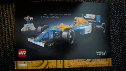Lego 10353 mansell williams racing fw14b f1 car