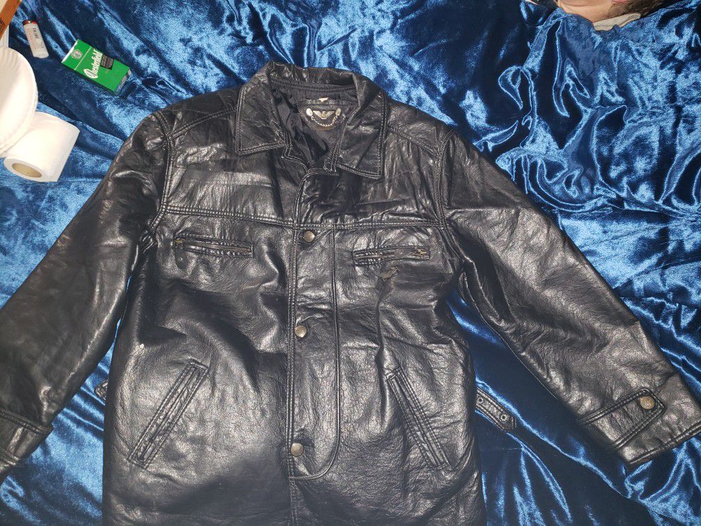 RGA XL leather jacket..