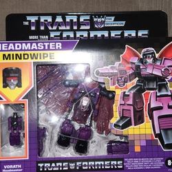Transformers G1 Headmasters Mindwipe 