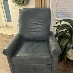 Bassett Leather Electric Recliner