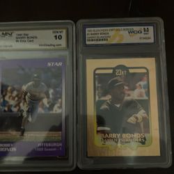 Graded baseball cards