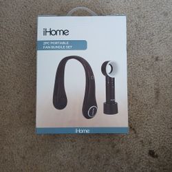 2PC Portable Fan Bundle Set 
