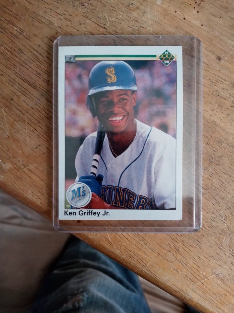 Ken Griffey Jr Signed Mariners 1990 Upper Deck #156 Rookie Card