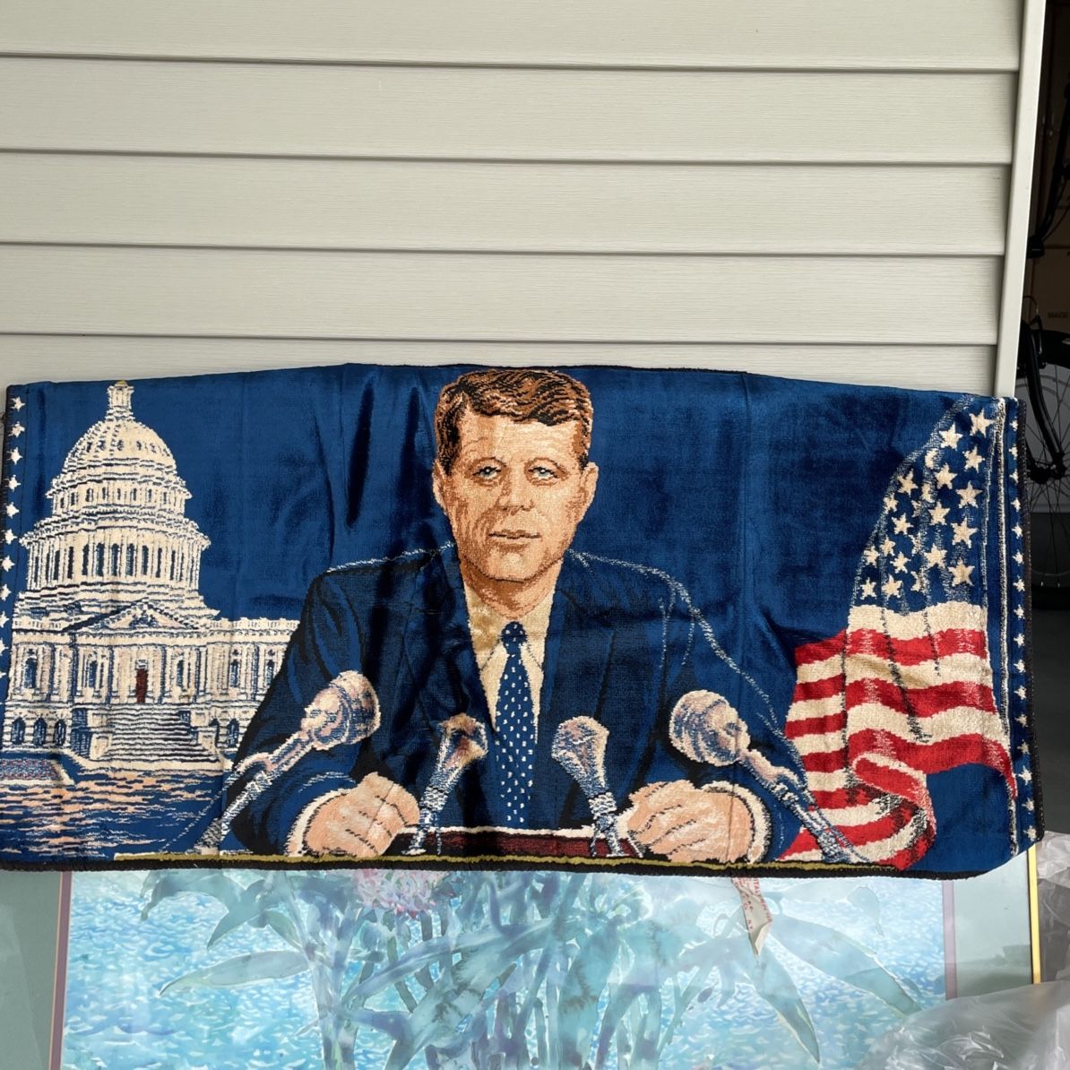 JFK Tapestry 1960