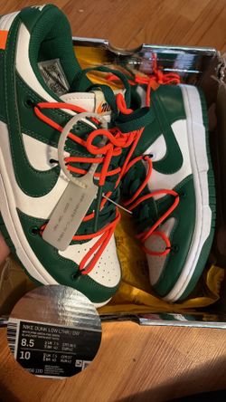 Off White Nike Dunks Size 8.5M