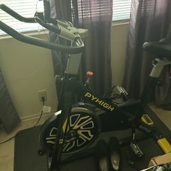 PYHIGH Indoor Cycling Bike Stationary Exercise Bike