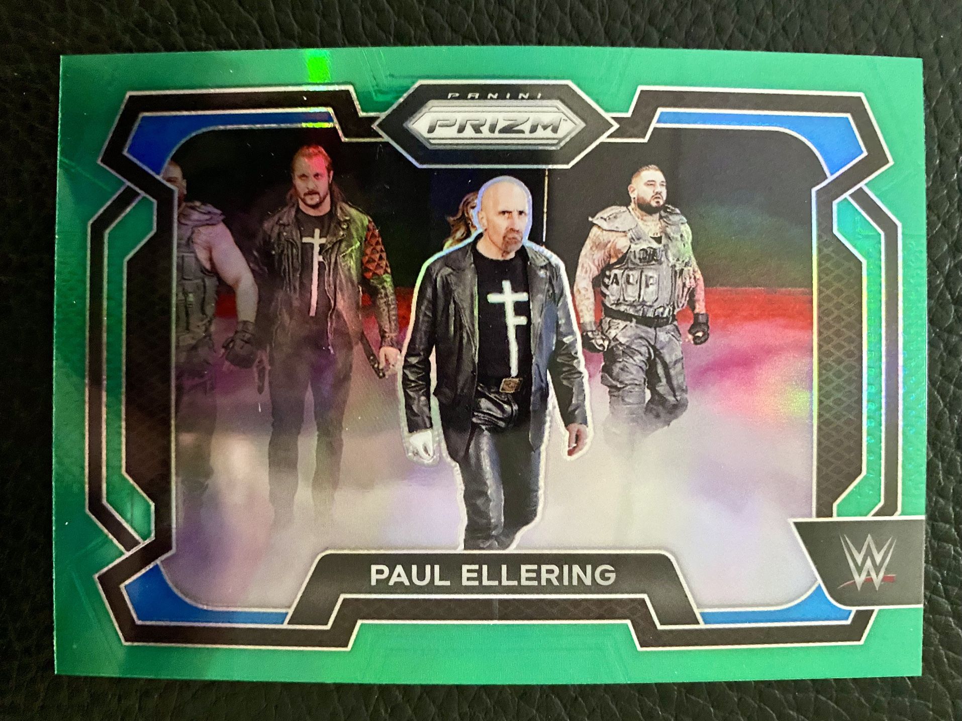 Paul Ellering 2024 Panini Prizm WWE #95 GREEN PRIZM! 