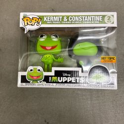 Funko Pop The Muppets Kermit & Constantine Exclusive 