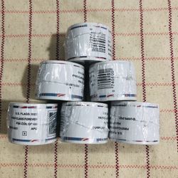 Flag 2022 Forever Stamps 6 Rolls