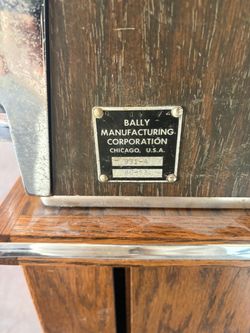 Bally slot machine
