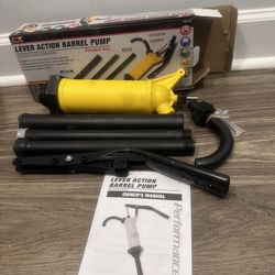 Lever Action Barrel Pump