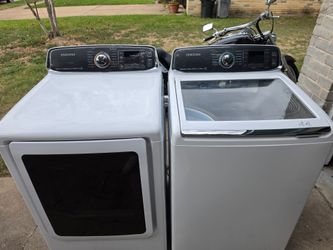 Samsung Washer And Dryer Electric Set XL Size