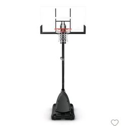 💥Whs Z8 $190 Spalding 48" Polycarbonate Portable Basketball Hoop