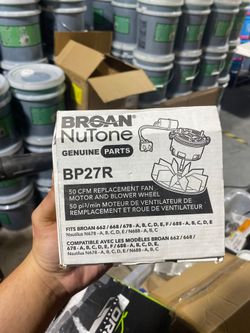 Broan Nutone 50 CFM Bathroom Replacement fan