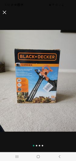 Black + Decker Corded Blower/Vac/Mulcher