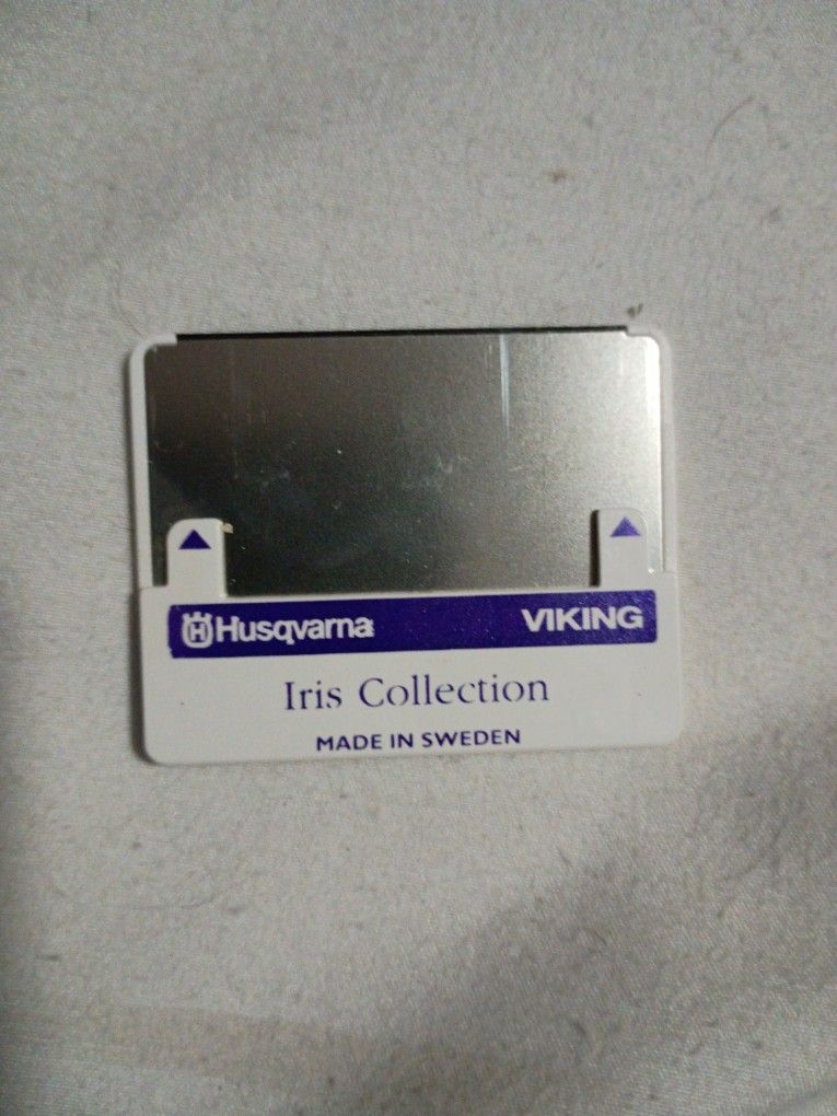 Iris Collection Embroidery Card
