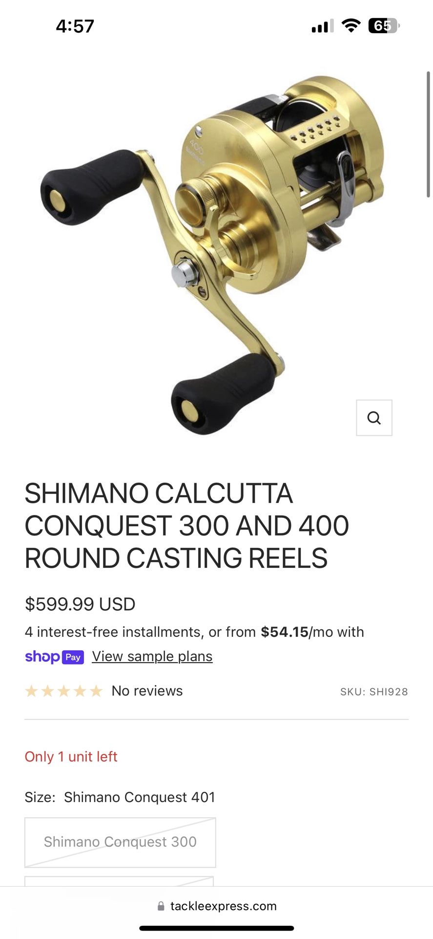 Calcutta Conquest 401 