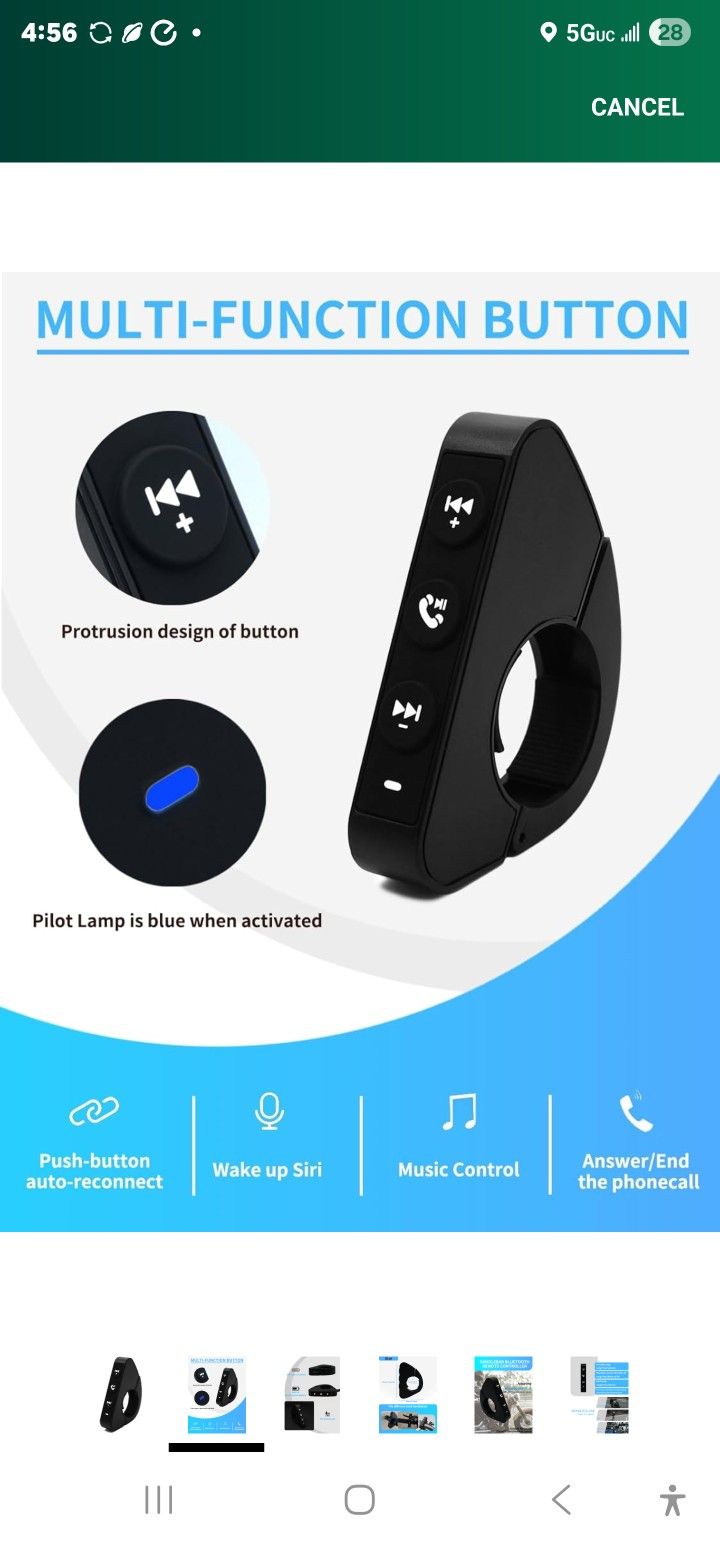 Car Radio Buttons Motorcycle Media Controller Car Motorcycle Bike Steering Wheel Music Player Wireless Media Button Car Radio