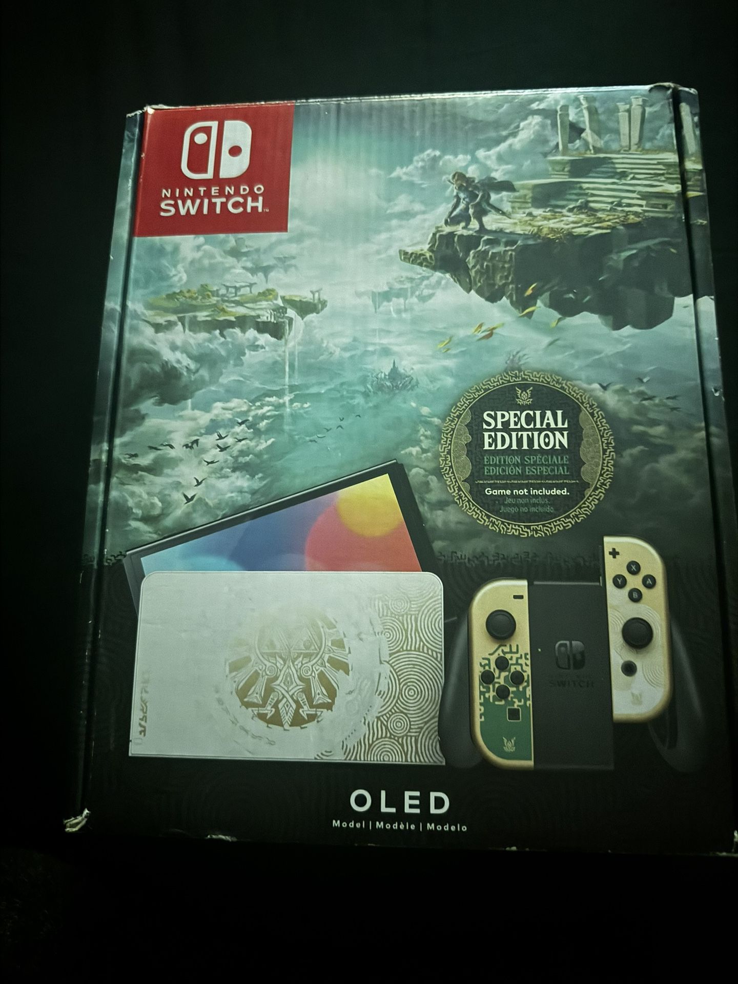 Nintendo switch OLED - The Legend Of Zelda edition