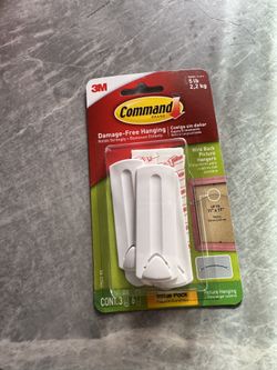 Command Wire-Backed Picture Hanger [Removable]: 3-pack (White)
