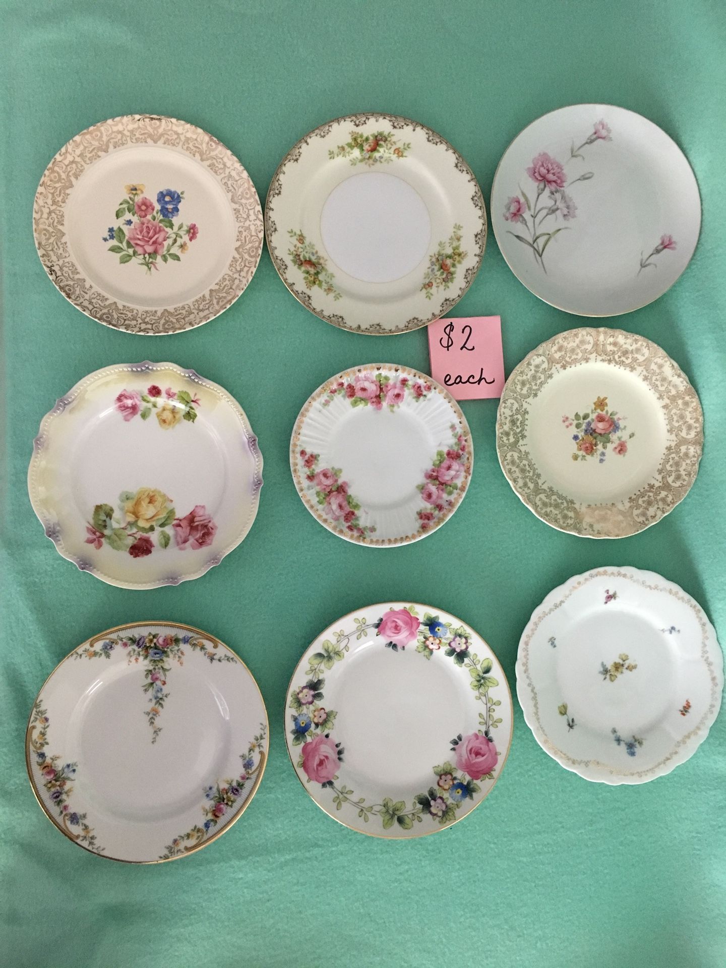 Vintage dessert / appetizer plate