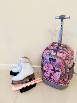 Jackson Ultima Excel Women's/Girls Figure Skate with FREE BAG and blade PROTECION