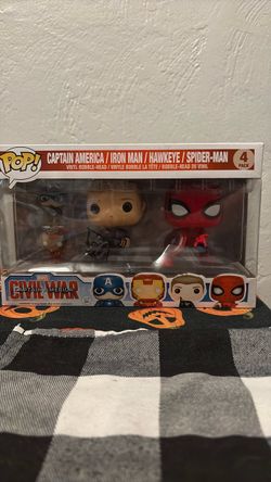 Funko Pop Marvel Civil War 4-Pack