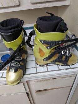 Backcountry skis and Boots