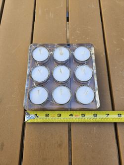 Glass Tea Light Candle Holder