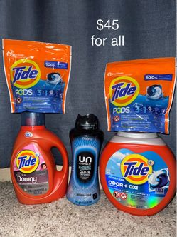 Tide/Downy laundry bundle