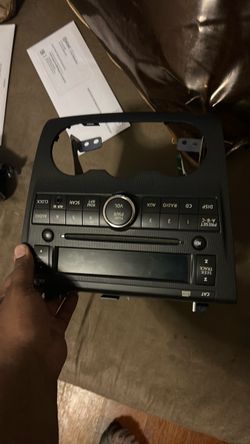 09 Nissan Altima radio and fog lights