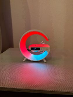 Smart Light Sound Machine Clock with Charger