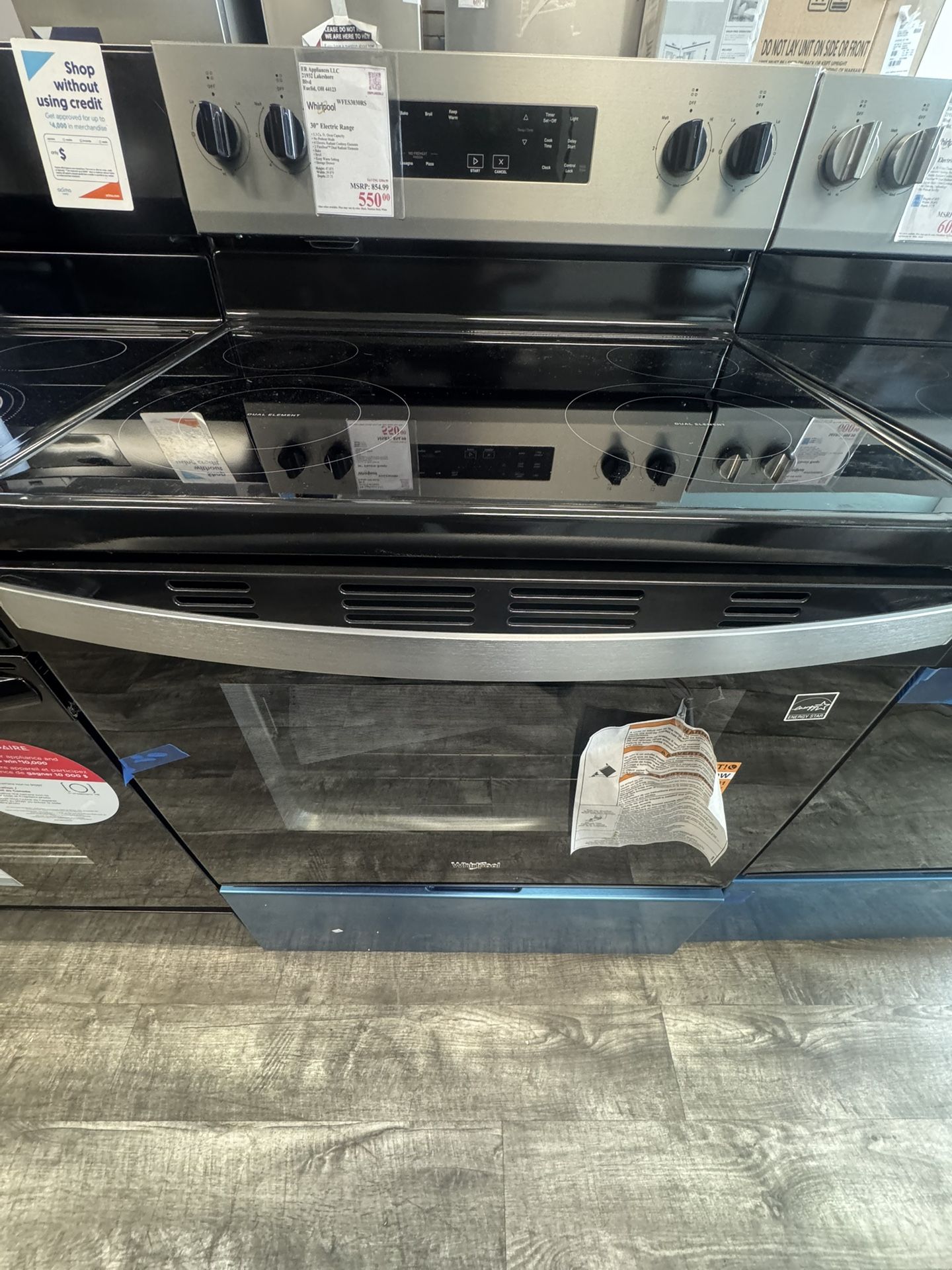 Whirlpool 30” Electric ⚡️ Range