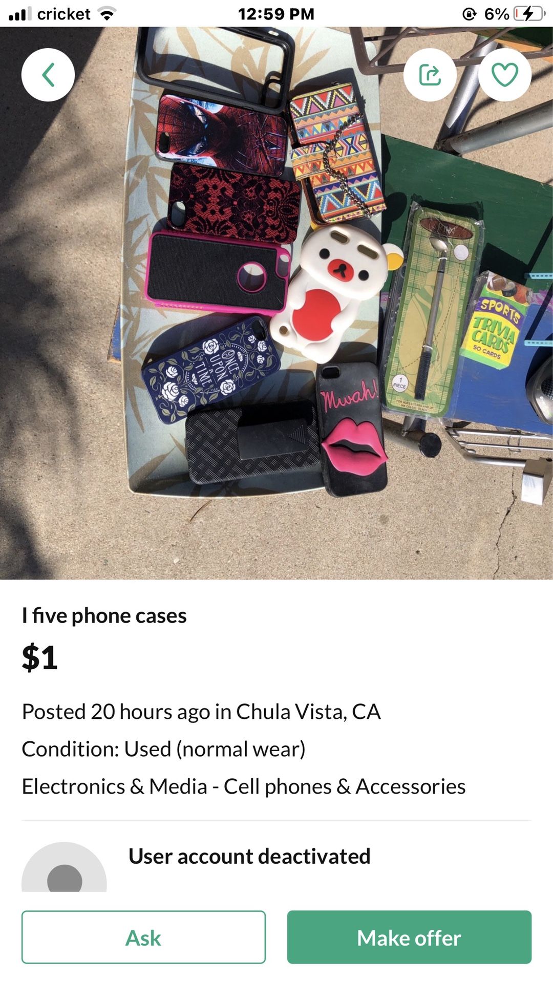 Assorted iPhone 5 cases