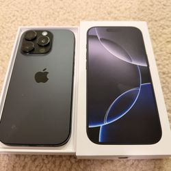 Great Condition iPhone 16 Pro Black 256G for Sale